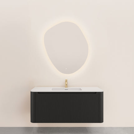 Wiesbaden Sulora onderkast 120 x 48 cm mat zwart | Schwertz & Co