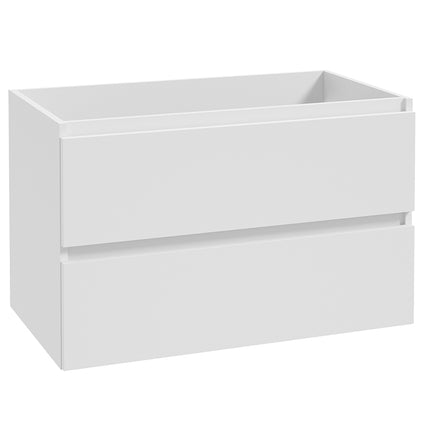 Wiesbaden Alvara onderkast 80 x 46 cm mat wit - detailfoto lade | Schwertz & Co