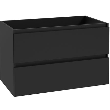 Wiesbaden Alvara onderkast 80 x 46 cm mat zwart - detailfoto lade | Schwertz & Co