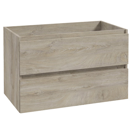 Wiesbaden Alvara onderkast 80 x 46 cm grijs eiken - detailfoto lade | Schwertz & Co