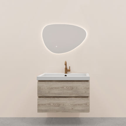 Wiesbaden Alvara onderkast 80 x 46 cm grijs eiken | Schwertz & Co