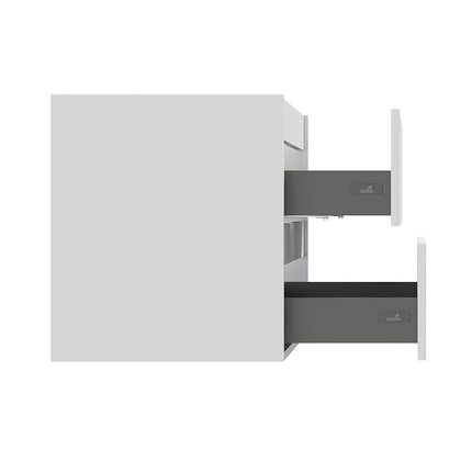 Wiesbaden Alvara onderkast mat wit - detailfoto lade | Schwertz & Co