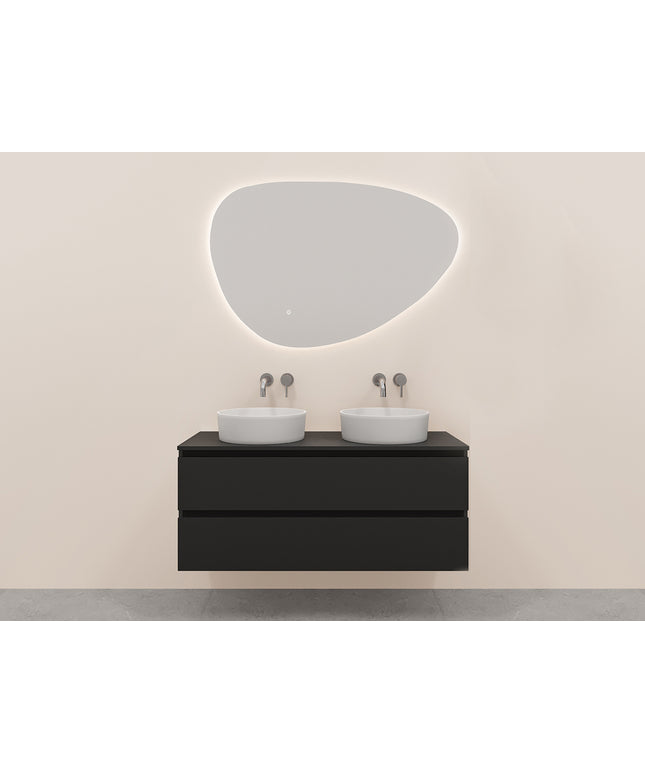 Wiesbaden Alvara onderkast 120 cm mat zwart | Schwertz & Co