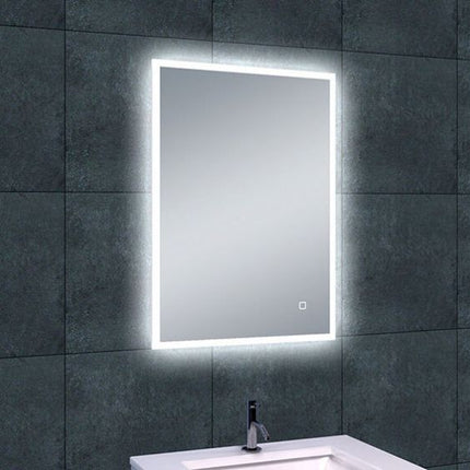 Wiesbaden Quatro LED spiegel 70 x 50 cm met spiegelverwarming | Schwertz & Co