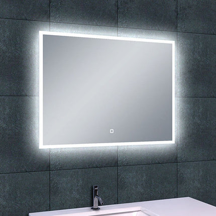 Wiesbaden Quatro badkamerspiegel 80 x 60 cm met LED | Schwertz & Co