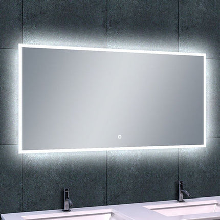 Wiesbaden Quatro badkamerspiegel met LED 120 x 60 cm | Schwertz & Co