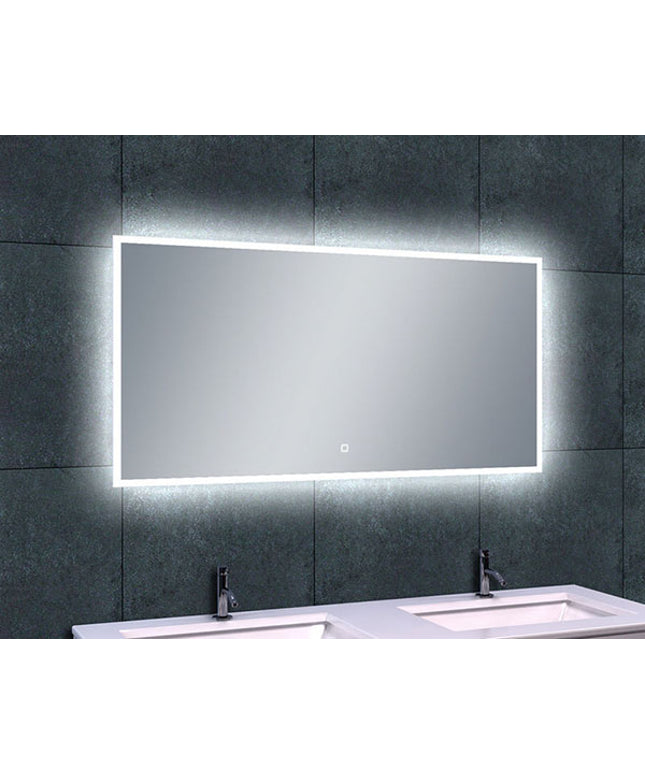 Wiesbaden Quatro badkamerspiegel met LED 120 x 60 cm | Schwertz & Co