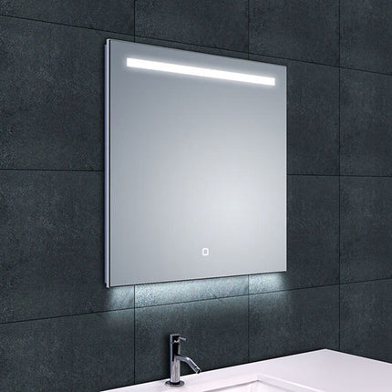 Wiesbaden Ambi One badkamerspiegel LED 60 x 60 cm | Schwertz & Co
