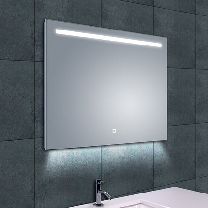 Wiesbaden Ambi One badkamerspiegel 80 x 60 cm met LED | Schwertz & Co