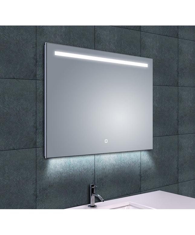 Wiesbaden Ambi One badkamerspiegel 80 x 60 cm met LED | Schwertz & Co