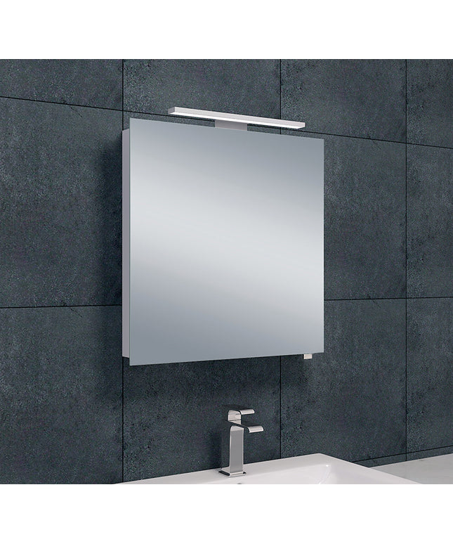 Xellanz Bright spiegelkast met LED 60 cm aluminium | Schwertz & Co