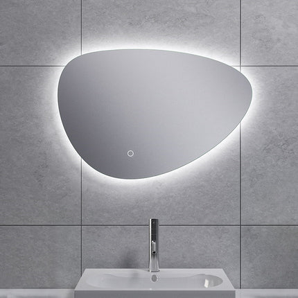 Wiesbaden Uovo ovale badkamerspiegel met LED 60 cm dimbaar | Schwertz & Co