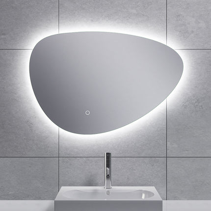 Wiesbaden Uovo ovale spiegel met LED 70 cm | Schwertz & Co