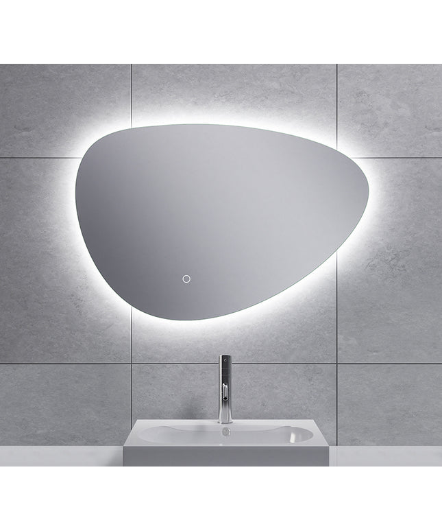 Wiesbaden Uovo ovale spiegel met LED 70 cm | Schwertz & Co