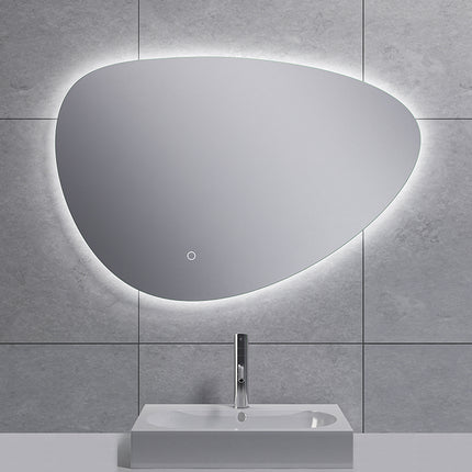 Wiesbaden Uovo badkamerspiegel ovaal 80 cm met LED | Schwertz & Co