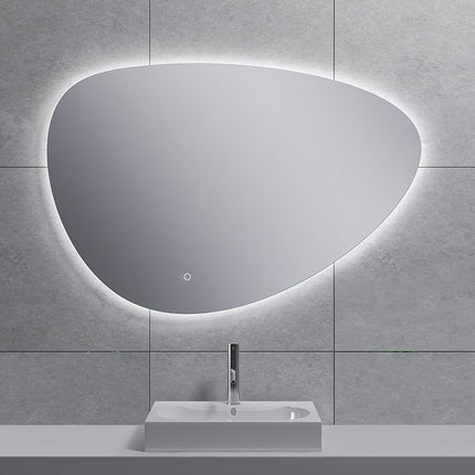 Wiesbaden Uovo LED spiegel ovaal 100 cm | Schwertz & Co