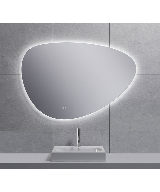 Wiesbaden Uovo LED spiegel ovaal 100 cm | Schwertz & Co