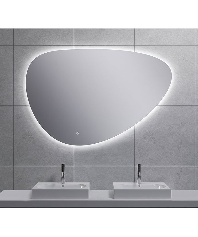 Wiesbaden Uovo badkamerspiegel ovaal 120 cm met LED | Schwertz & Co