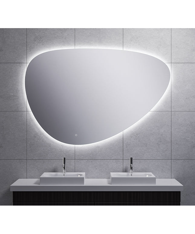 Wiesbaden Uovo ovale badkamerspiegel LED 150 cm | Schwertz & Co