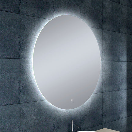 Wiesbaden Soul badkamerspiegel rond 100 cm met LED | Schwertz & Co