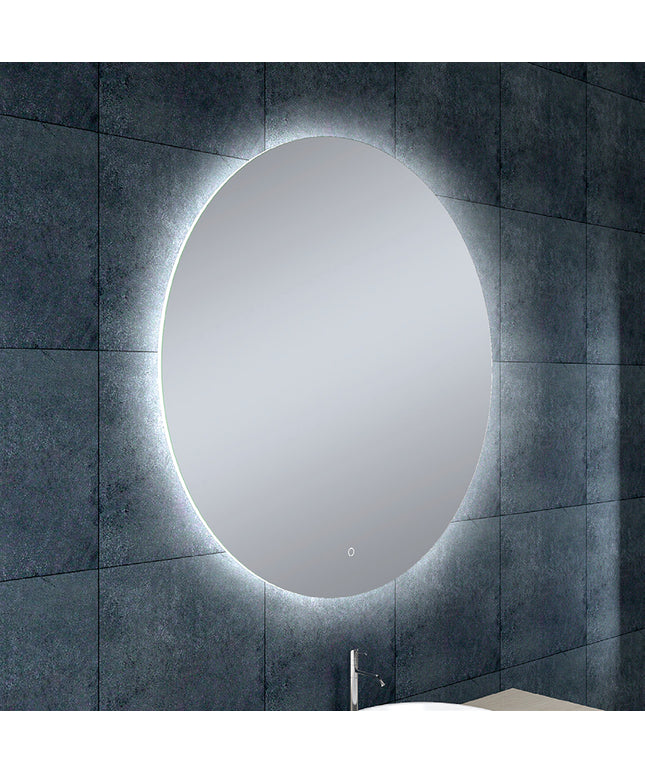 Wiesbaden Soul badkamerspiegel rond 100 cm met LED | Schwertz & Co