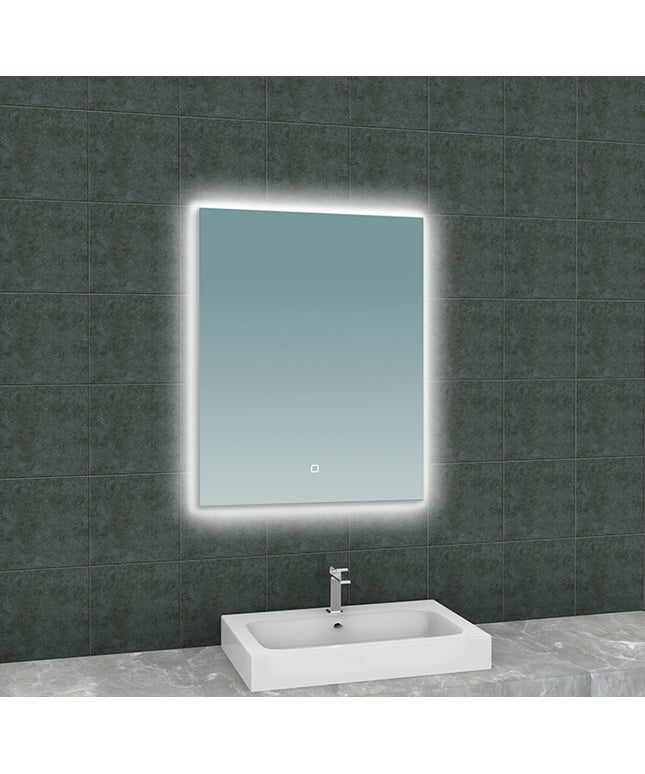 Wiesbaden Soul badkamerspiegel met LED 60 x 80 cm | Schwertz & Co
