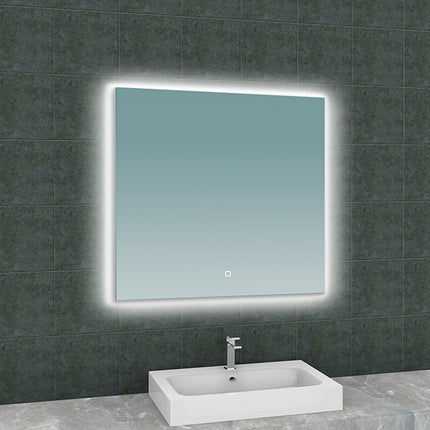 Wiesbaden Soul LED badkamerspiegel vierkant 80 x 80 cm | Schwertz & Co
