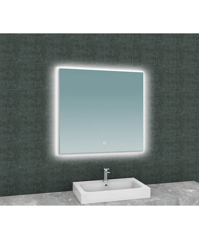 Wiesbaden Soul LED badkamerspiegel vierkant 80 x 80 cm | Schwertz & Co