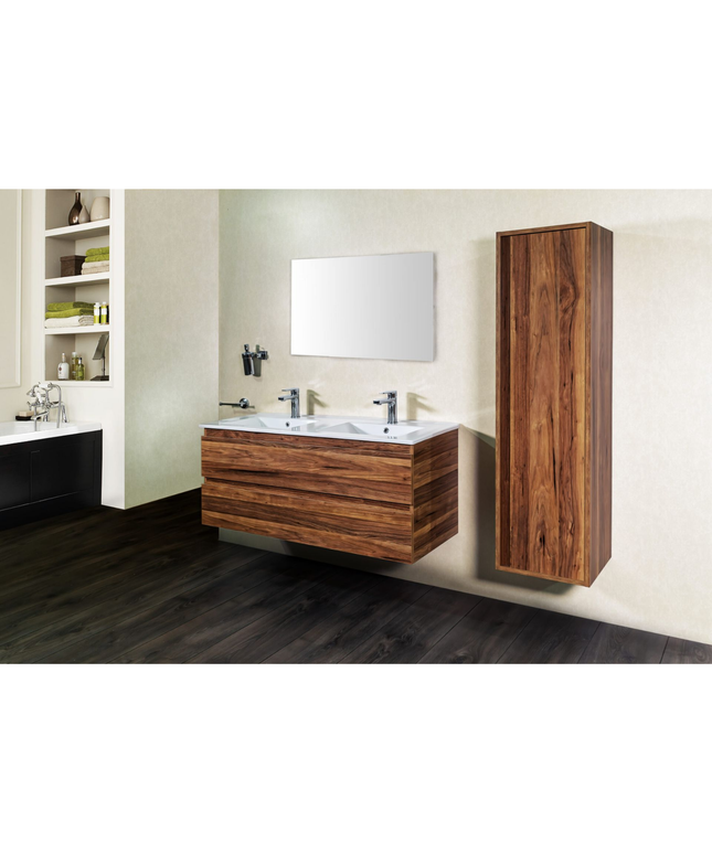 ALONI SALLY wastafelonderkast – 120 cm – Walnoot