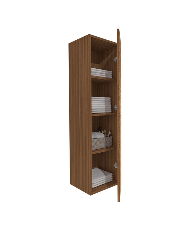 Aloni Elite Elite High Bathodet - 135 cm - Nuez - Alivio horizontal - SoftClose