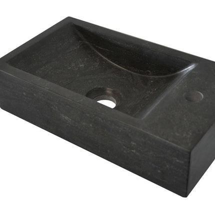 Wiesbaden Raw fontein rechts 40 x 22 cm hardsteen gezoet - detailfoto | Schwertz & Co