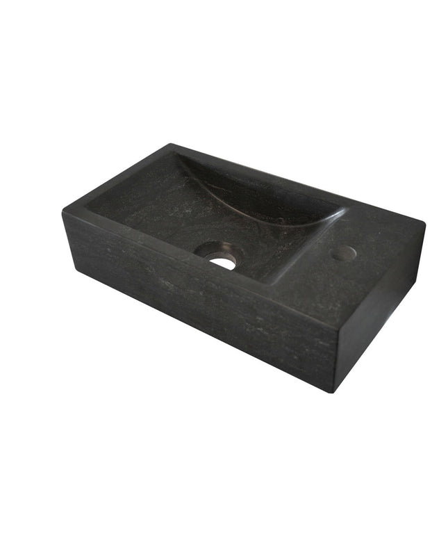 Wiesbaden Raw fontein rechts 40 x 22 cm hardsteen gezoet - detailfoto | Schwertz & Co
