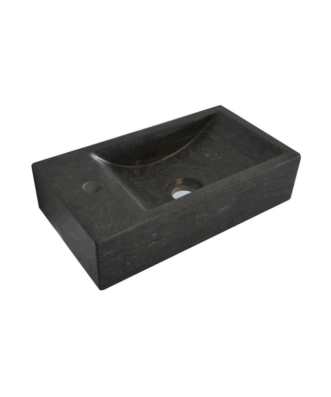 Wiesbaden Raw fontein links 36 x 18 cm hardsteen gezoet - detailfoto | Schwertz & Co