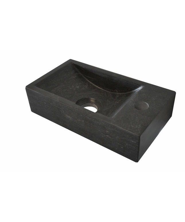 Wiesbaden Raw fontein rechts 36 x 18 cm hardsteen gezoet | Schwertz & Co