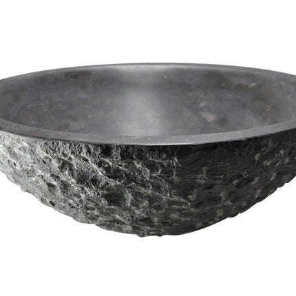 Wiesbaden Raw waskom rond hamerslag hardsteen gezoet 42 x 14 cm - detailfoto | Schwertz & Co