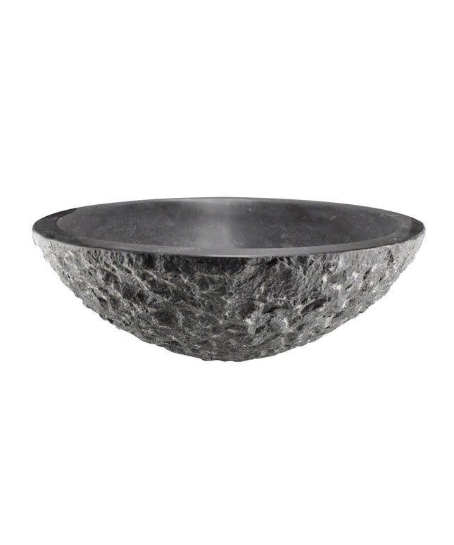 Wiesbaden Raw waskom rond hamerslag hardsteen gezoet 42 x 14 cm | Schwertz & Co