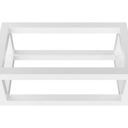 Wiesbaden Nick frame voor fontein 39,5 cm mat wit - detailfoto | Schwertz & Co