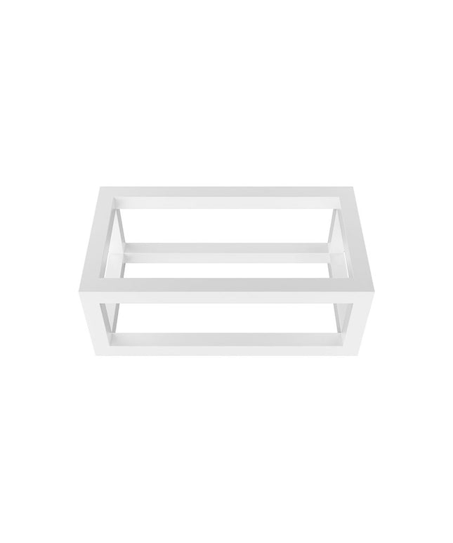 Wiesbaden Nick frame voor fontein 39,5 cm mat wit - detailfoto | Schwertz & Co