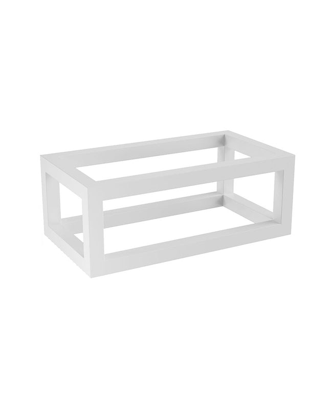 Wiesbaden Nick frame voor fontein 39,5 cm mat wit | Schwertz & Co