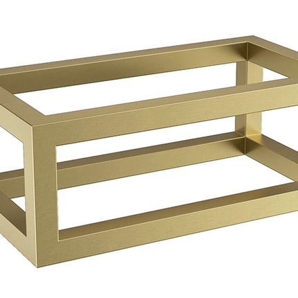 Wiesbaden Nick frame voor fontein geborsteld messing | Schwertz & Co