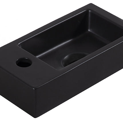 Wiesbaden Rhea S mini fonteinset links geborsteld messing - sfeerfoto | Schwertz & Co