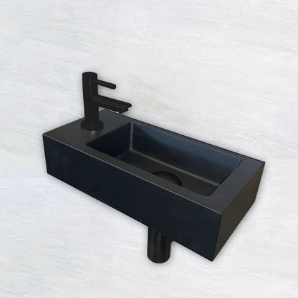 Wiesbaden Rhea S mini fonteinset links mat zwart | Schwertz & Co