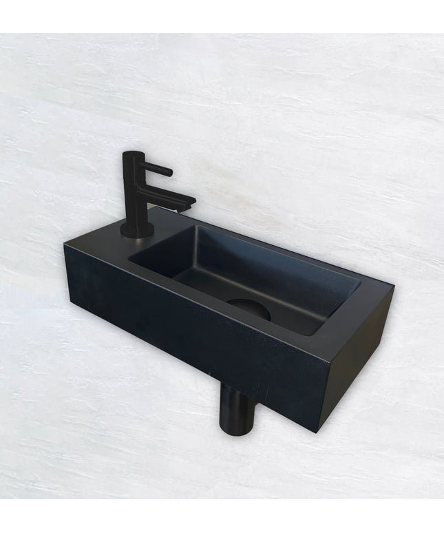 Wiesbaden Rhea S mini fonteinset links mat zwart | Schwertz & Co
