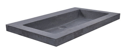 Wiesbaden Raw wastafel zonder kraangat 60 x 46 cm hardsteen gezoet | Schwertz & Co