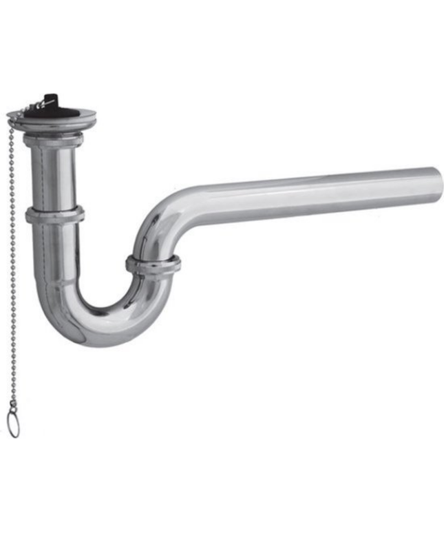 ALONI S-buissifon 5/4 – 25 cm – Chroom