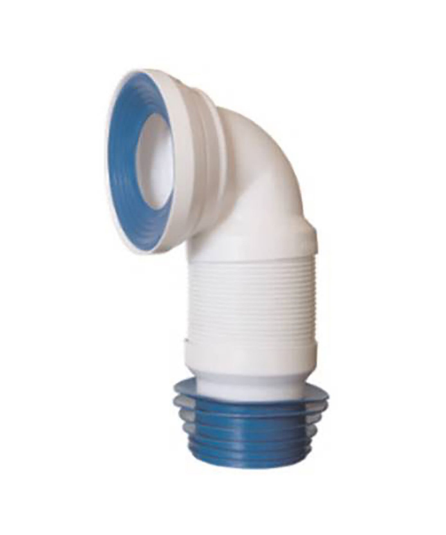 ALONI flexibel WC aansluitstuk – Bocht 90° – Conisch Ø90-110