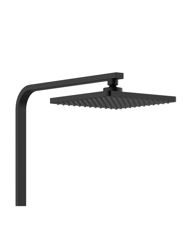 ALONI douchekolom Quadro – mat zwart