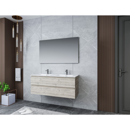 ALONI SALLY wastafelonderkast – 120 cm – Licht hout eiken