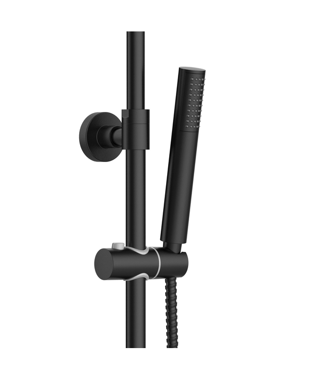 ALONI douchekolom Optimo Rondo – mat zwart