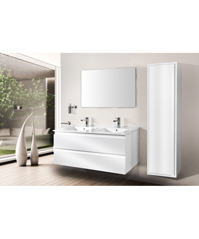 ALONI SALLY wastafelonderkast – 120 cm – Mat wit